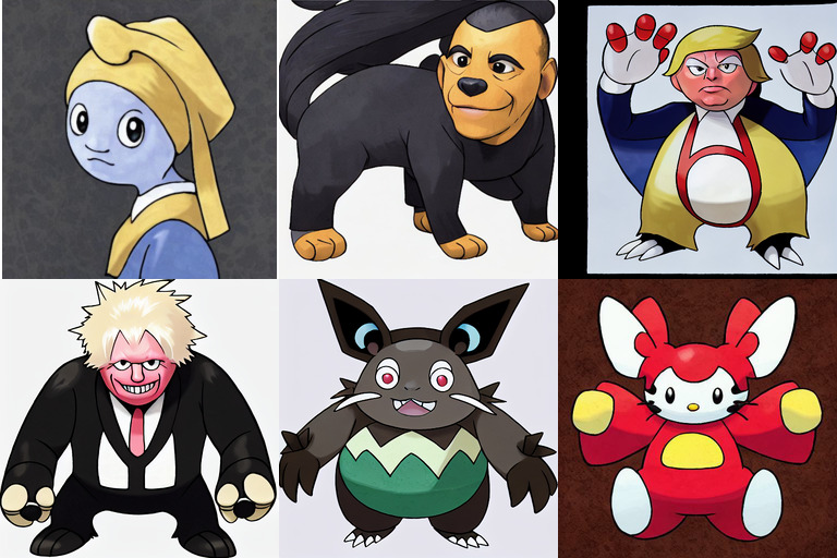 pokemon characters to draw with names