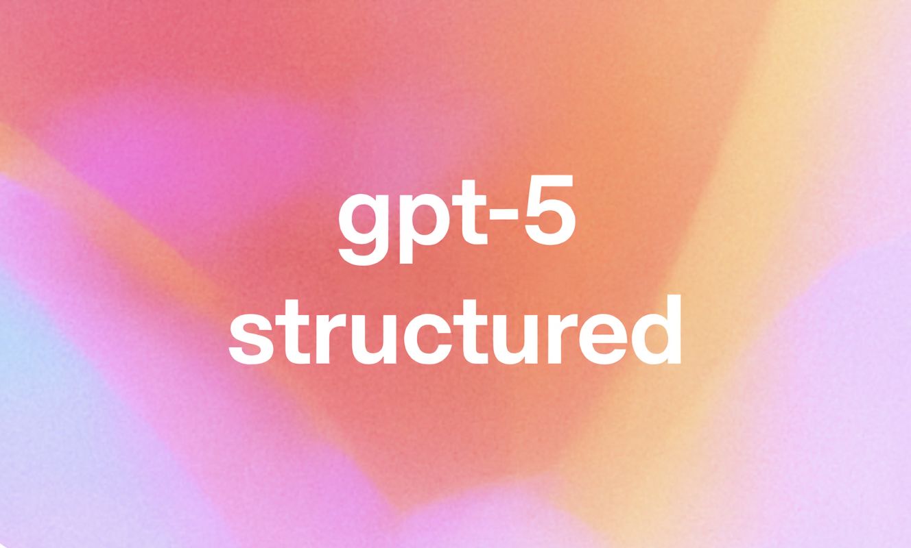 gpt-5-structured
