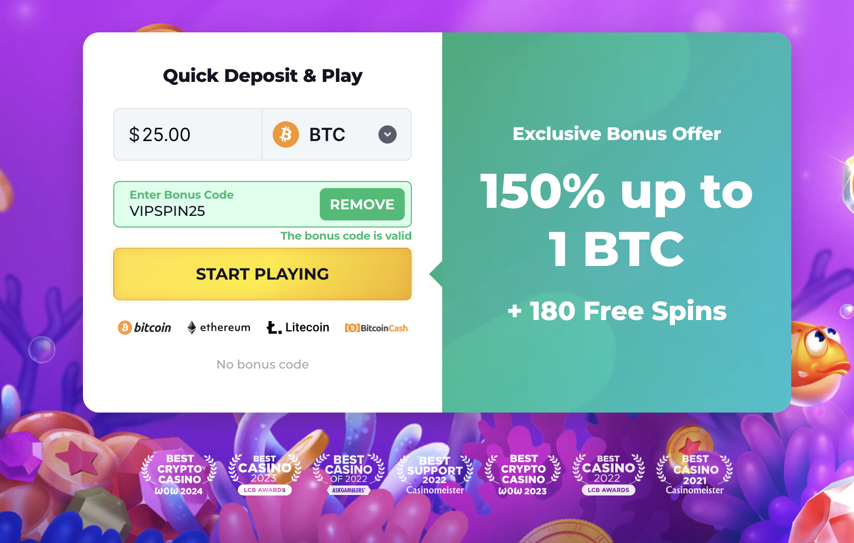 BitStarz Bonus Code