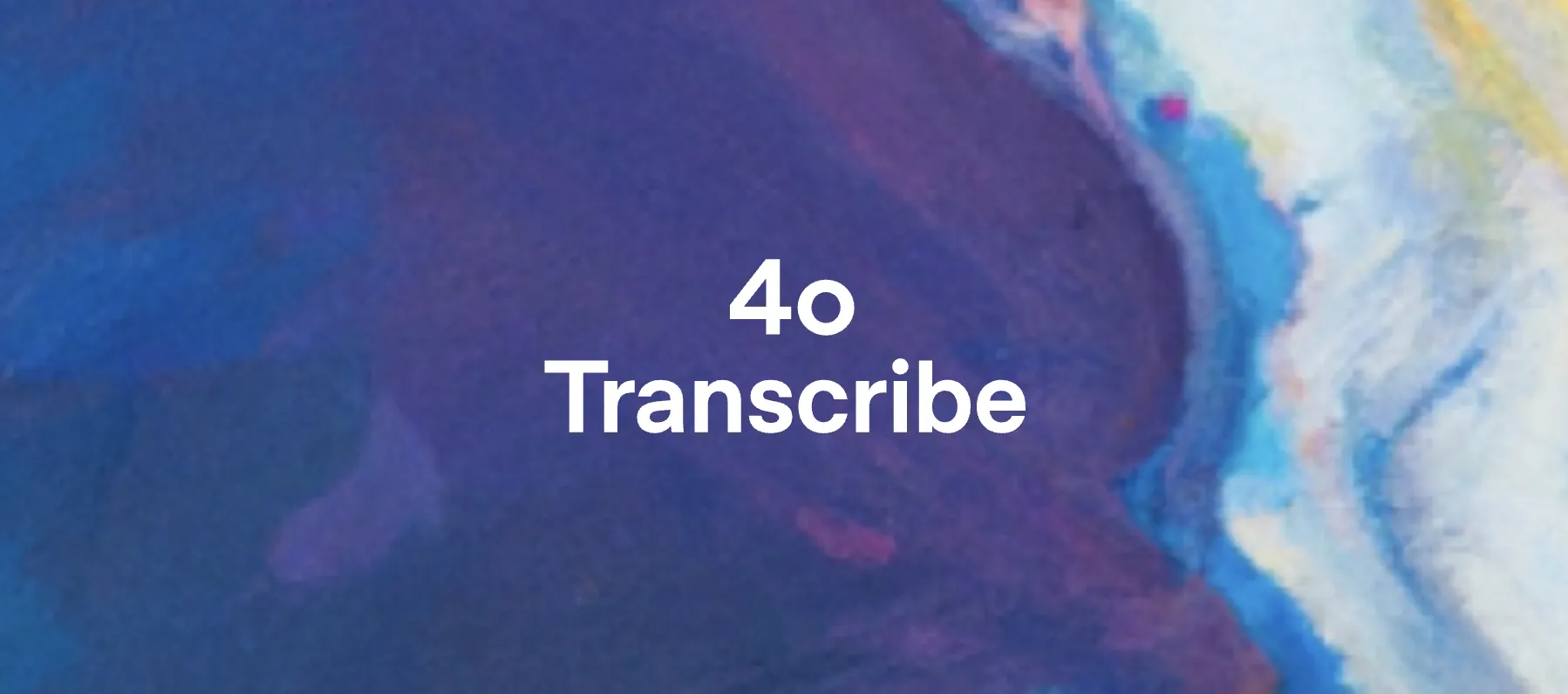gpt-4o-transcribe